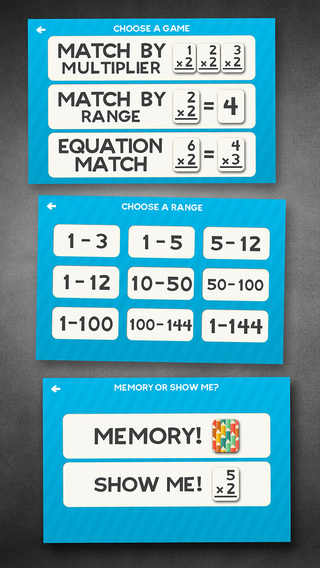 【免費遊戲App】Multiplication Flashcard Match Games for Kids in 2nd, 3rd and 4th Grade Learning Flash Cards Free-APP點子