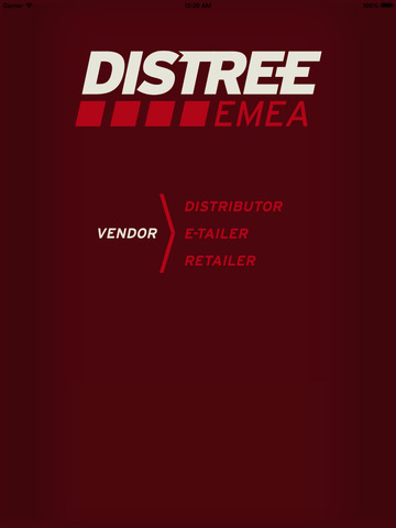 Distree EMEA for iPad
