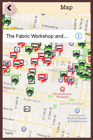 Philadelphia Offline City Travel Guide screenshot 2