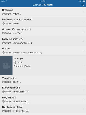 Televisión de Honduras para iPad screenshot 4