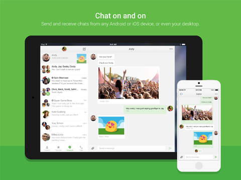 Hangouts screenshot