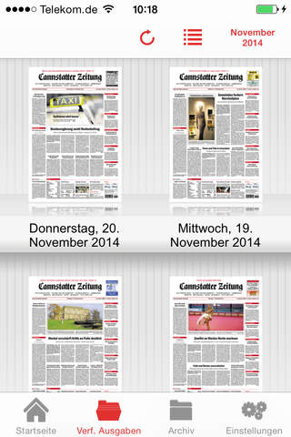 Cannstatter Zeitung ePaper screenshot 4