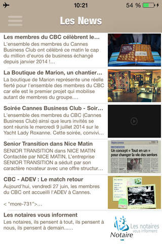 Cannes Business Club screenshot 3