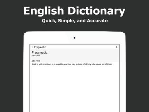 【免費工具App】Quick English Dictionary-APP點子