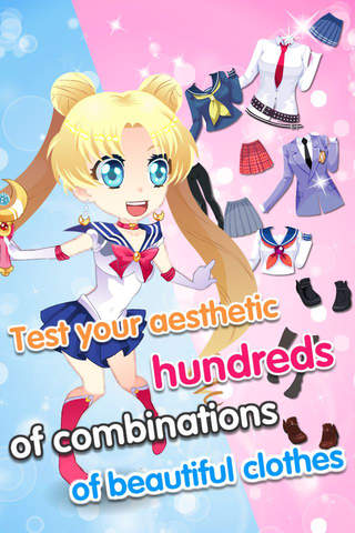Anime Princess Dress Up - Fun Game for Girls screenshot 3