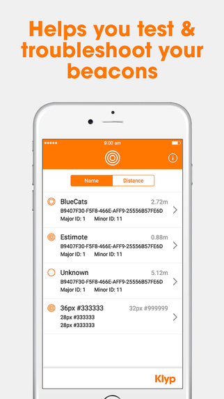 【免費生產應用App】Klyp - Beacon Finder-APP點子
