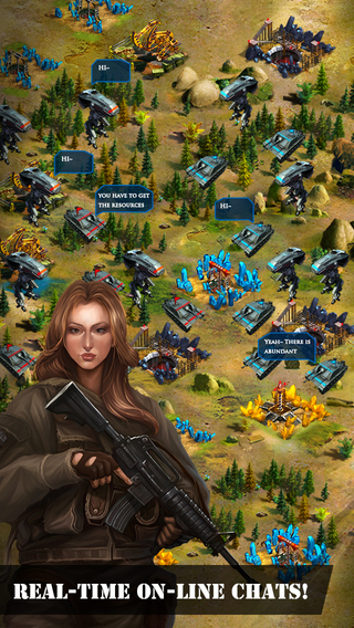 【免費遊戲App】Armored Storm – Strategy War Game-APP點子