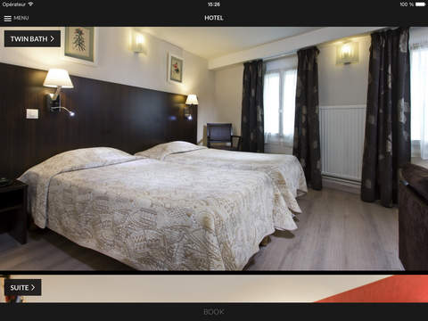 L'Ouest Hotel Paris for iPad screenshot 4