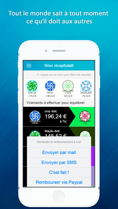 【免費工具App】Ze-Coloc - Gestion de comptes en commun-APP點子