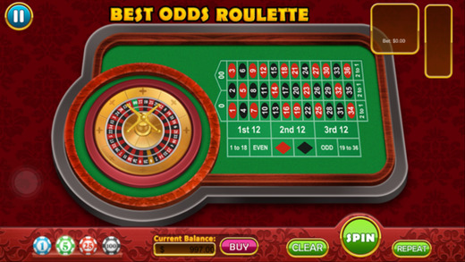 Best Odds Roulette Casino Vegas - Free Golden Tokens