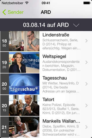 BONG.TV Fernsehprogramm, Videorekorder und Hörfilme - für Apple TV und Chromecast screenshot 4