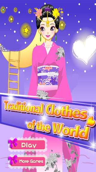 Traditional Clothes of the World - dress up games for girls