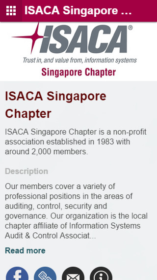 免費下載商業APP|ISACA Singapore Chapter app開箱文|APP開箱王