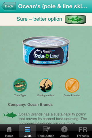 Sustainable Canned Tuna Guide screenshot 3