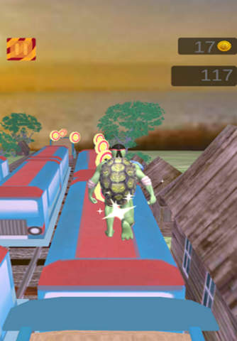 Turtle Ninja Run 3D screenshot 2