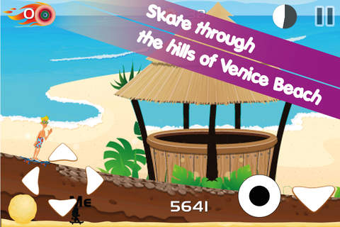 Extreme Skating At Venice Beach – Best Half Pipe Skateboard Games Free screenshot 3