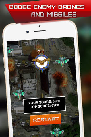 Jet Fighter Aerial Combat On Sky - Air Attack To Defend Your Country screenshot 3