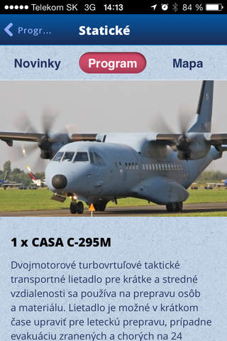 SIAF 2014 - letecké dni Sliač screenshot 4