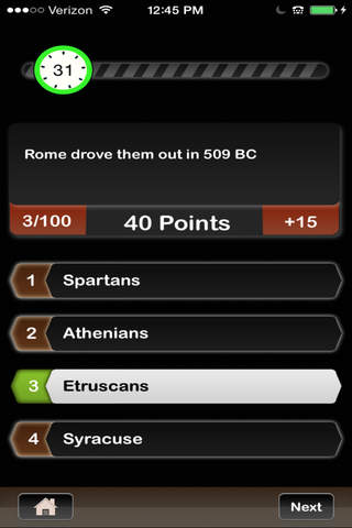 World History Quiz - trivia on history, world leaders, wars, science and invention screenshot 2