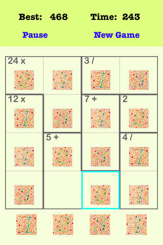 Are You Clever? Color Blind 4X4 Puzzle screenshot 3