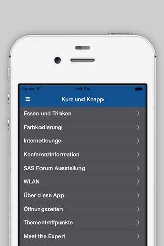SAS Forum 2015 Bochum screenshot 3