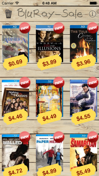 【免費生活App】Bluray-Sale - BlueRay Bargains and Deals quick and easy-APP點子