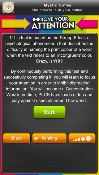 【免費娛樂App】Improve your attention: test your reaction rate-APP點子