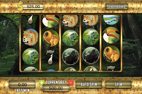 AAA Amazon Jungle Slots FREE Casino Game - Daily Chip Bonus screenshot 4