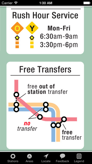 【免費交通運輸App】KickMap Washington DC Metro-APP點子