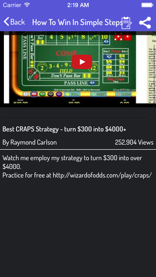 【免費娛樂App】Craps Guide-APP點子