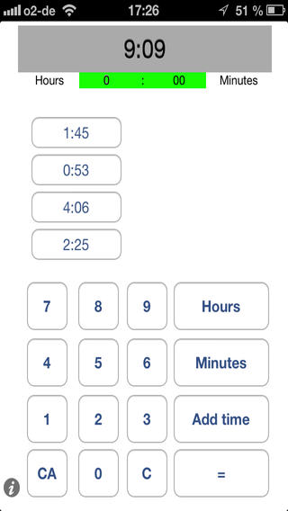 Fast Time Calculator