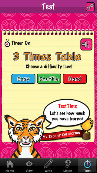 【免費教育App】TimesTableLite – A multiplication tables learning tool for kids-APP點子