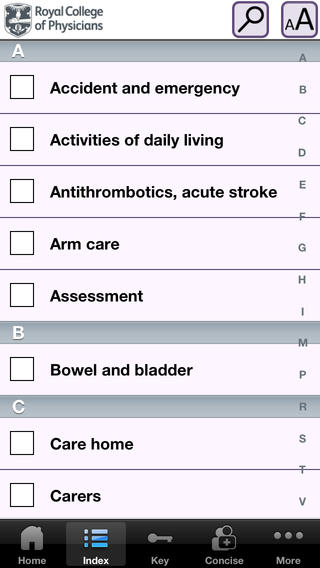 【免費醫療App】RCP Stroke Guideline 2012 – Clinical-APP點子