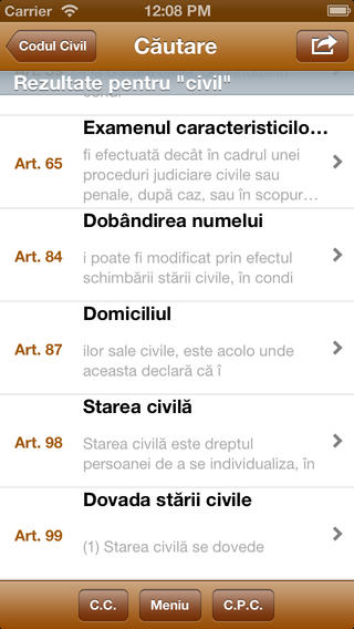 【免費書籍App】Codul Civil si Codul de Procedura Civila-APP點子