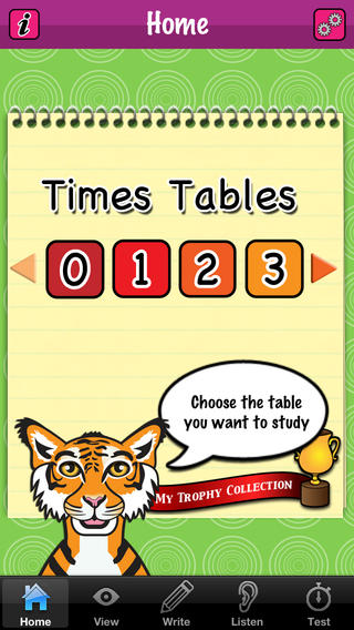 TimesTableLite – A multiplication tables learning tool for kids