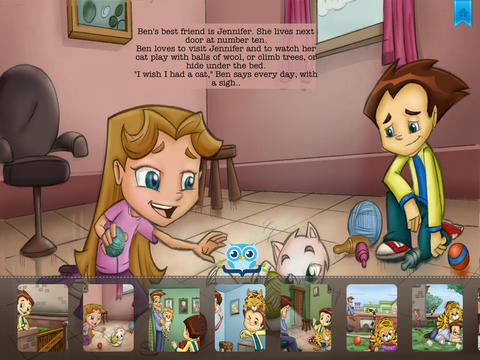 Ben's New Kitten - Another Great Children's Story Book by Pickatale HD screenshot 3
