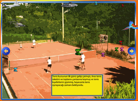 Ares plays tennis screenshot 2