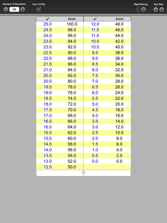 E Z Grader Printable