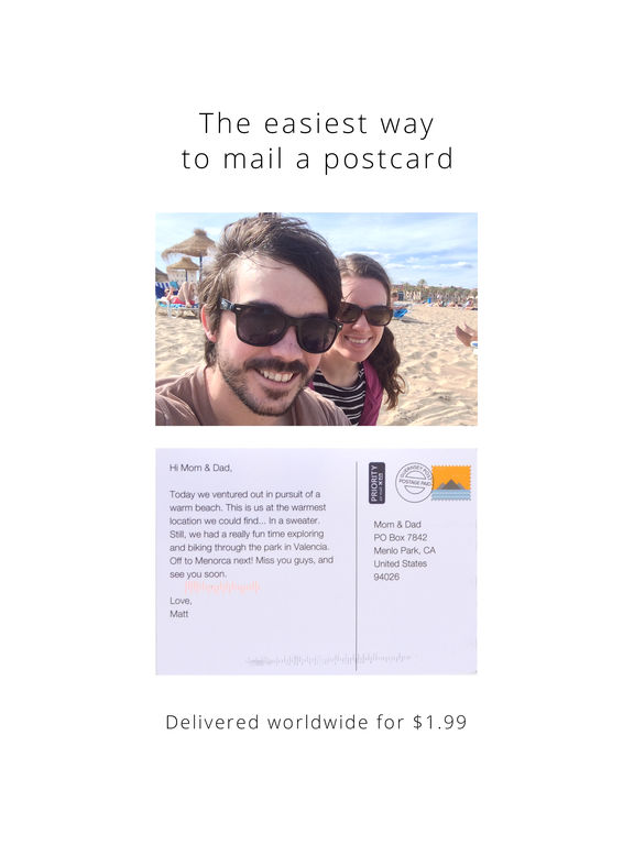 Postcard Panda screenshot