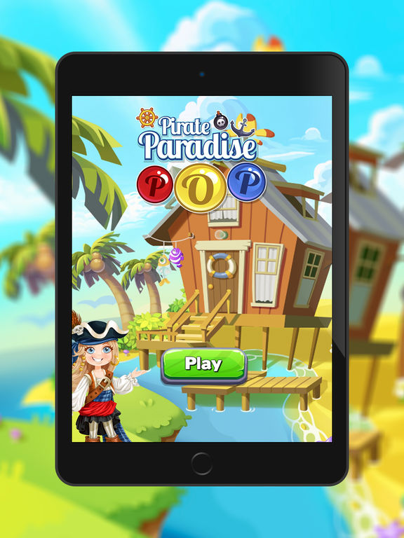 Pirate Paradise - Bubble POP на iPad