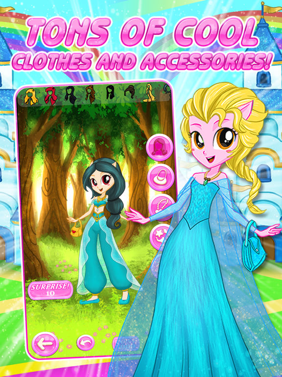 Pony Dress Up Games For My Equestria Little Girlsscreeshot 2