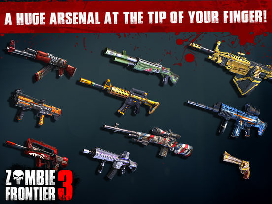Screenshots of Zombie Frontier 3 – Top Zombie Shooting Game for iPad
