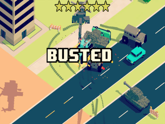 Screenshots of Smashy Road: Wanted for iPad