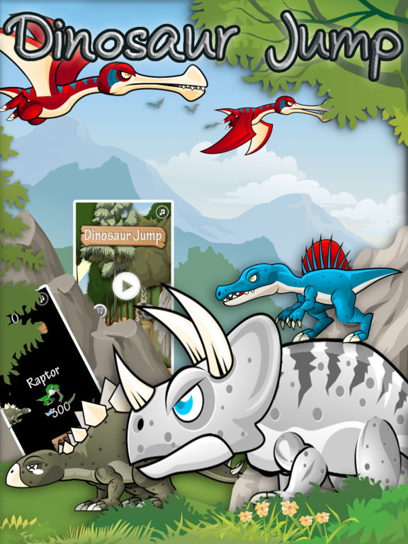jumping dino offline