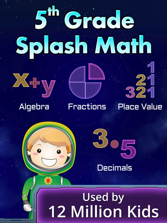 5th Grade Math Splash Math Worksheets App BestAppsForKids