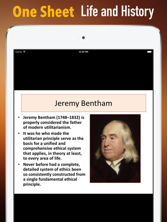 bentham biography Jeremy bentham was a british philosopher, jurist, and social reformer jeremy was the leading theorist in anglo-american philosophy of law, his ideas influenced and developed helped with the welfarism. bentham biography Jeremy bentham was a british philosopher, jurist, and social reformer jeremy was the leading theorist in anglo-american philosophy of law, his ideas influenced and developed helped with the welfarism.