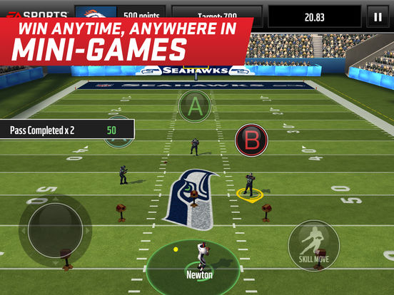 Screenshots of MADDEN NFL Mobile for iPad