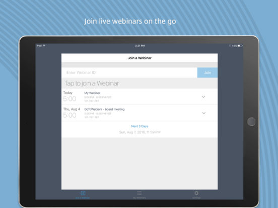 GoToWebinar screenshot 6