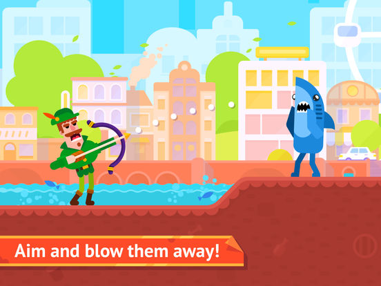 Screenshots of Bowmasters - Top Multiplayer Bowman Game for iPad