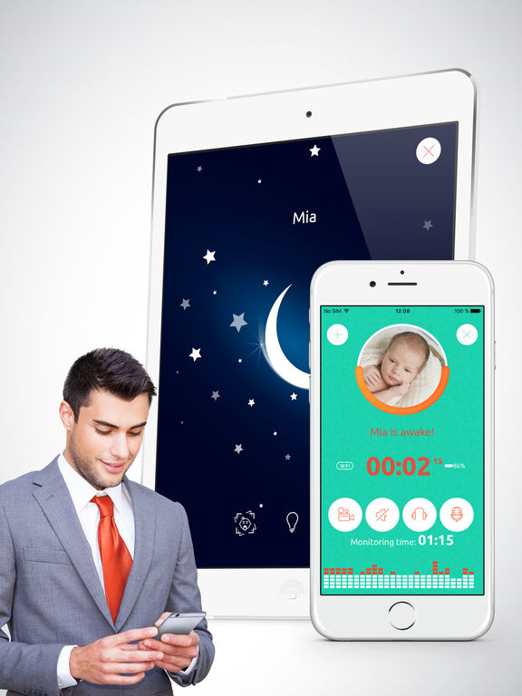 Baby Monitor by Annie Best Video and Audio Nanny Cam for WiFi, 3G and
